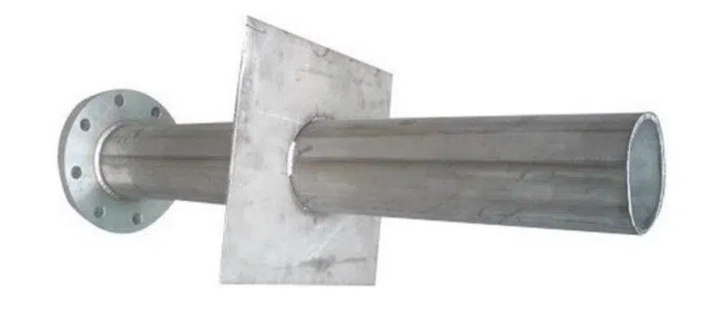 Brida Rompe Agua de Fierro Galvanizado 5 brida rompe agua 4
