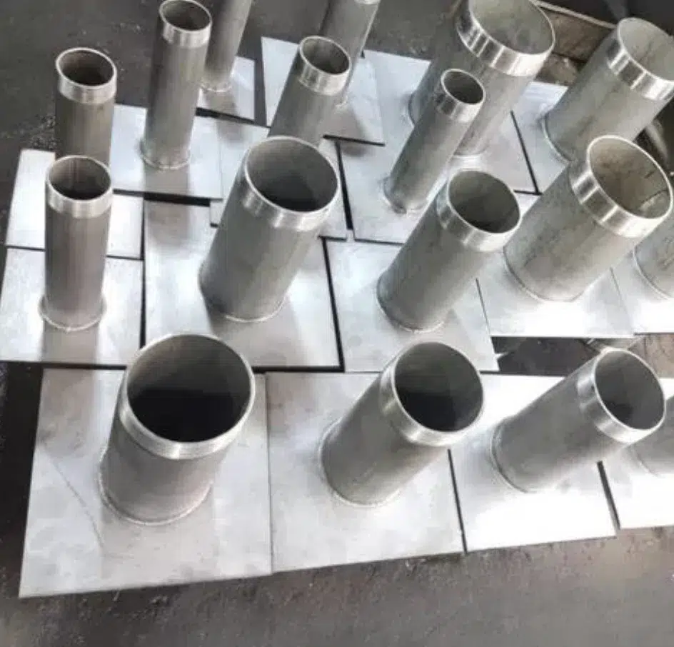 Brida Rompe Agua de Fierro Galvanizado 6 brida rompe agua 5